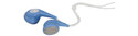 S100378 Øretelefoner Blue jelly stereo Øretelefoner Blue jelly bløde hovedtelefoner til iPhone, iPad mp3 afspillere