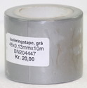 BN204447 PVC tape, grå, 48mm. x 10 m.