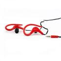 EP-338R EARPHONES + MICROPHONE SBOX EP-338 Rød SPORT