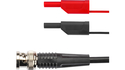 KO 8358 / RG58 BNC Adapter kabel 50cm til 2mm safety banan