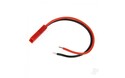 BATT0004 10cm male BEC (JST)Connector. High quality silicone coated wires.