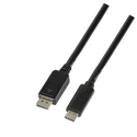 UA0335 LogiLink® USB-C male to DisplayPort 1.2 male, 1.8m