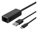 CAST-ETHERNET Ethernet-adapter for ChromeCast, USB, 10/100 RJ45 black