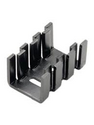 FK234-SA-L2 Heatsink Black Anodiseret Alu 28x19x15mm.