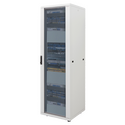D32S66G 19&quot; standing network cabinet 32U, 600 x 600 mm, grey