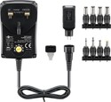 W59777 UK - 3 V - 12 V universal power supply incl. 1 USB and 8 DC adapter - max. 18 W and 1.5 A