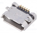 10118192-0001LF Socket; USB B micro; on PCBs; SMT; PIN: 5; horizontal; USB 2.0