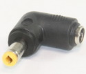 ZS21X55/25X55-K Adapter; Out: 5,5/2,5; Plug: right angle; Input: 5,5/2,1; 7A