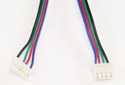 SMC-XH-6-4-500 Stepper motor kabel XH2.0 6-pin til XH2.54 4-pin, 50cm