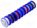 LGY-SET0.35/10 Lednings-sortiment (10 farver, x10m. 0,35mm2)