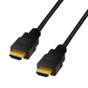 W47575 Ultra High Speed HDMI 2.1 Kabel 8K@60 Hz/4K@120Hz 3m Sort
