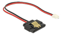 85336 Delock kabel Power 2 pin hun til SATA 15 pin receptacle "5 V" Med metal clip