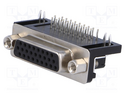 DMR26F-HD D-Sub-Socket 26-Pole Solder Pin PCB 90¤