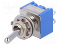MS-500H-B Toggle Switch 2-pol ON/OFF/ON
