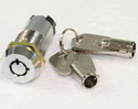 SS-182 Key Switch 250V/0,5A - 1 x ON/ON. Nøgle ud i 2 positioner
