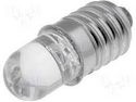 OBDX-G5DA8B31F E10-LED lampe 12V 7,5mA 0,09W GRØN