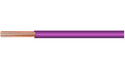 H05VK075VL Wire H05V-K 0,75mm² Violet (lilla)