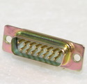 SL15LW D-Sub-Plug 15-Pole Solder Pin 90°