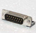 SL15WSI-w/oCTB D-Sub-Plug 15-Pole Solder Pin