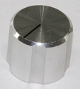 06.240.5200 Aluminiumsknap for 6mm aksel, Ø25x21mm, ALU, MED indikatorstreg