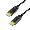 CHF0112 Optiske Hybrid HDMI 2.1 cable, A/M to A/M, 8K/60 Hz, AOC, black, 15 m