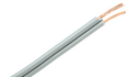 LC1088-242 Højttalerkabel 2x2,5mm, grå, kraftig kvalitet Højttalerkabel kabel til højtaler musikanlæg 2 x 2,5 milimeter grå