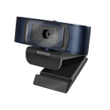 UA0379 Webcam Pro, HD, 80°, dobbelt mikrofon, autofokus Full HD webcam, USB, Autofokus, dobbelt mikrofon med klemme til montering på bærbar samt skruehul til stativ