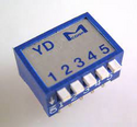 YD-05ZA DIP Switch Piano 5-Pole