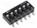 ESD106EZ SMD DIP Switch IC 6-Pole