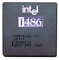 80486DX-33 Intel486, 33MHz, i486