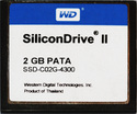SSD-C02G-4300 SiliconDrive II CF 2GB CompactFlash