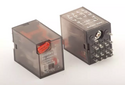 RE409A-LTU Ind. Relay 4PDT 5A 230VAC 13,6k LED Red