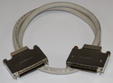 ELAV-SCSI-0004 SCSI III kabel, DSUB 68-P han -> DSUB 68-P han, 1,0 meter