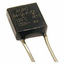 A5-1A-F Thermal Fuses 135°C 1A radial