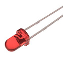 EL204-10SURT/S53 LED Transp. Red 500mcd 20&deg; 3mm
