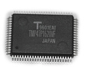 TMP47P1620VF 4-BIT, OTPROM, 6 MHz, MICROCONTROLLER, PQFP-80