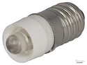 LLED-E10/12/W E10-Lampe 12V Hvid LED Ø=10x24mm.
