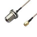 SMA-013-CABLE SMA HAN - N HUN ADAPTER 100mm.