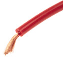 PVC101RT Prøveledning, PVC, 1mm², rød - prøveledning 1mm² rød
