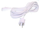 EDB/LIGE-C13/LIGE/5WH Apparat kabel m. EDB stik, 5m, Hvid