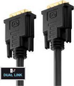 PI4200-010 DVI-D dual link kabel, han/han, 1 meter