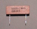 0R1-J-5W-A-1 WW resistor 5W 5% 0R1 radial
