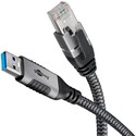 W70299 Ethernet-kabel USB-A 3.0 til RJ45, 1 m Kabellængde 1 m