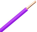 H07VU150V Wire H07V-U 1,5mm², Solid (Hård), violet