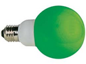 LAMPL60G LED-lampe, GRØN 1W E27