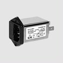 FIL2680BP Line Filter IEC Plug Fuse 6A