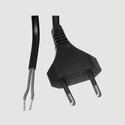 NKE200S Euro Power Cable 2m Black Open End