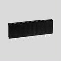 BL105TG Female Header 1R Straight 1x5-Pole Au