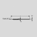ERSA-212ED Soldering Tip for SMT60A Chisel 1,8mm