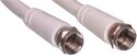 N-CABLE-527 F-kabel, Hvid, han/han, 1,5m